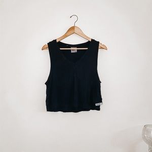 Gymshark Black Crop Top